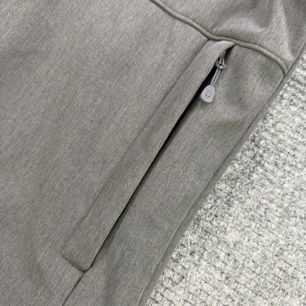 Slumberjack Mens Medium Softshell Fleece Lined Full Zip Jacket Gray Outdoor Work - Picture 5 of 13